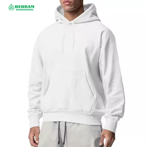 Sweat-shirts à capuche unisexes en gros, 100% coton molletonné/éponge française, séchage rapide et respirant, sweats d'hiver - Product Image 2