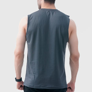 Musculation Stringer hommes débardeurs coton Gym maillots pour Fitness hommes débardeur avec Design Premium pour vêtements de sport - Product Image 4