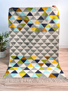 Superior Quality Customized Rectangle Shape Kilim Cotton <b>Rug</b> Worldwide Selling Low Price for Home Use-for Living Room Door <b>Space</b> - Product Image 2