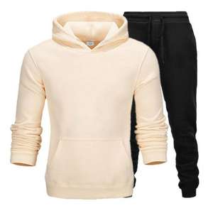 Sudaderas con capucha para hombre y mujer, chándal de moda, pantalones de chándal con capucha para Otoño e Invierno de lana, novedad - Product Image 2