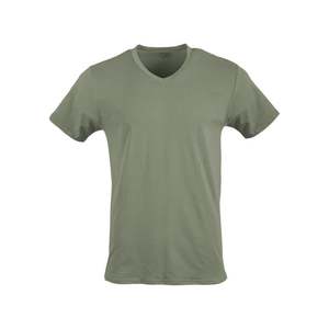 Camiseta de manga corta para hombre, cuello en V, colores surtidos, paquete de 5, tallas - Product Image 4