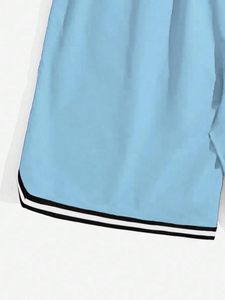 Pantalones cortos gráficos Vintage de verano de moda personalizados de la mejor calidad, personalización de logotipo completo, diseños impresos DTF para hombres - Product Image 4