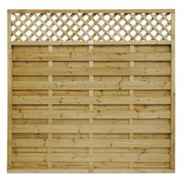 Panneaux de clôture en bois de qualité à prix de gros pour jardin, panneaux de clôture pour l'extérieur résistants au vent