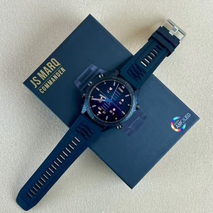 Reloj Deportivo de Moda para <span class=keywords><strong>Hombre</strong></span> JS MARQ, <span class=keywords><strong>Smartwatch</strong></span> para <span class=keywords><strong>Hombre</strong></span> con Llamadas BT, Monitor de Corazón y Sueño, Música, Reloj Inteligente Android - Product Image 1