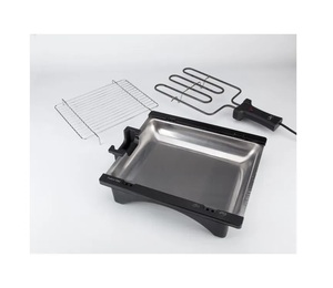 Barbecue elettrico con due livelli staccabili in acciaio inox, 2000W (Jata BQ95) - Product Image 3