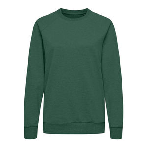 Sudadera de mujer personalizada 100% algodón Sudadera de cuello redondo de gran tamaño con logotipo frontal para ropa de invierno de Overseas Sports - Product Image 4