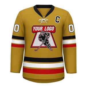 Maillots de hockey d'équipe Maillot de hockey sur glace sublimé Fabricant Vêtements de sport en polyester personnalisés pour hommes - Product Image 5