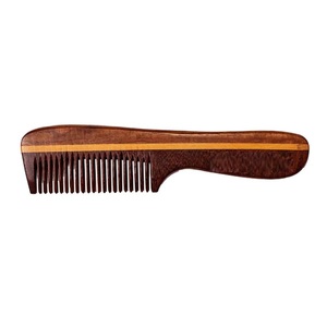 Peine de madera natural puro para salón, cepillo de pelo superior de alta calidad, precio al por mayor y bajo pedido mínimo, nuevo estilo - Product Image 1