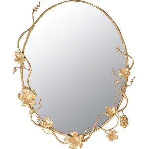 Leave Design Miroir Mural Décoration Intérieure Design Décor Classique Et Moderne Miroir Plusieurs Conceptions De Finition - Product Image 1