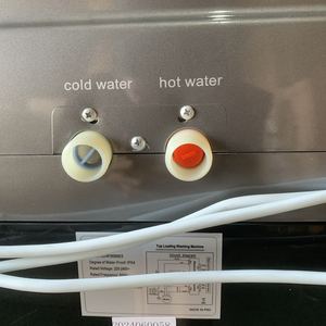 Lave-linge automatique à chargement par le haut, grande capacité 25/38 kg, cuve en plastique, écran tactile numérique LED, compatible eau chaude - Product Image 6