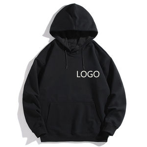 Sudaderas con Capucha de Invierno Personalizables para Hombre de Primera Calidad, Impermeables, Transpirables, de Algodón, Poliéster y Felpa, Ropa Casual de Calle - Product Image 1