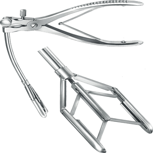 Instrumentos médicos quirúrgicos manuales Dilatadores vasculares de tubo de acero inoxidable con mecanismo de tornillo 8-42mm Longitud del brazo y 184mm - Product Image 5