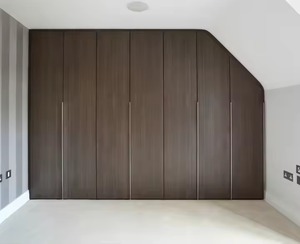 Enbl Indonésie Personnaliser Armoire Moderne Modulaire Chambre à Coucher Armoire Verre Aluminium Ensemble Placard Système Planche en Bois Armoires de Cuisine - Product Image 4