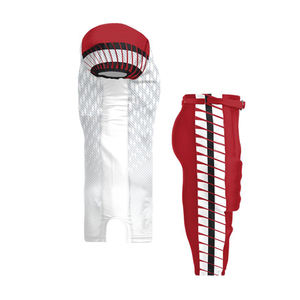 Комплект из трикотажа и брюк для американского футбола на заказ, дышащая быстросохнущая ткань, подходит для тренировок и матчей, поддержка OEM - Product Image 3