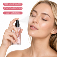 Vente en gros, marque privée, huile essentielle de rose de Damas biologique, brume pour le visage, spray hydratant, éclat, rafraîchissant, sérum facial en brume