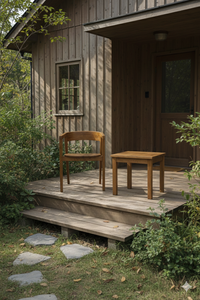 Silla de Comedor de Madera Maciza Moderna y Minimalista de Primera Calidad Solobeat - Comercial, para Exteriores, Ecológica - Product Image 4