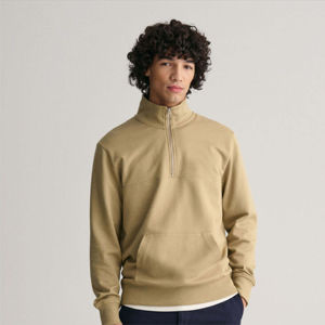 Cómoda sudadera con cremallera de cuarto para hombre, ligera, a la moda y adecuada para todas las ocasiones, transpirable con servicio OEM - Product Image 4