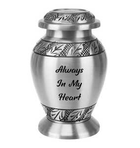 Mini Urna Conmemorativa de Peltre, Elija Su Urna de Aluminio Favorita para Cenizas Humanas, Urnas para Adultos, Hombres y Mujeres - Product Image 3