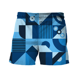 Pantalones Cortos Deportivos Casuales de Malla Transpirable para Hombre con Bolsillos, Sublimados a la Moda - Product Image 2