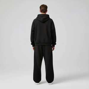 ชุดวอร์มสตรีทแวร์แบบสวมใส่สบายสำหรับฤดูหนาว ทรงปกติ มีฮู้ด พิมพ์ลายตามสั่ง ผ้าฝ้าย 100% สองสี ไซส์พลัส สำหรับทั้งชายและหญิง ขายส่งราคาพิเศษ - Product Image 4