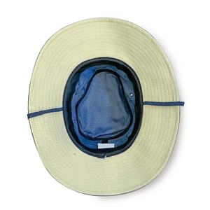 Sombrero de pescador para senderismo y aventura, venta al por mayor, de alta calidad, con correa para la barbilla y cierre de cordón, material de algodón, cómodo, elegante, de ala ancha, para hombre - Product Image 5
