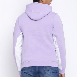 Sweat-shirts à capuche élégants pour hommes en coton/polyester respirant, pour l'hiver et l'extérieur, avec poche, en gros - Product Image 2