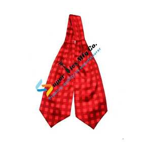 Ensemble cravate Ascot en soie de qualité supérieure pour homme |   Cravate élégante à motifs paisley et rayures florales pour mariage |   Fête |   Affaires |   Vêtements de cérémonie - Product Image 3