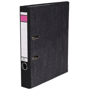 DIN <b>A4</b> Binder 50mm 100% Recycled Paper Black File <b>Folder</b>-Neutral Goods - Product Image 3