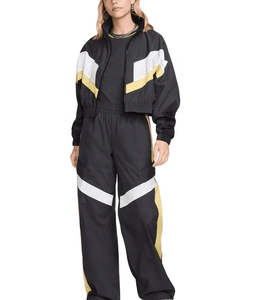 Conjunto Deportivo de Invierno de 2 Piezas con Capucha Unisex Hecho a Medida, Chaqueta Cortavientos de Manga Larga, Reflectante, de Nailon Estampado, Tallas Grandes - Product Image 3