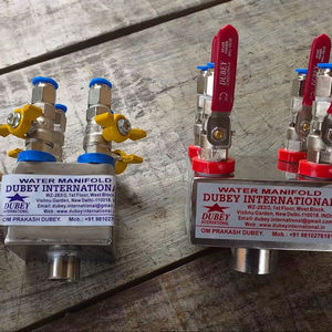 เครื่องควบคุมอุณหภูมิน้ำ 4 เข้า 4 ออก พร้อมวาล์วบอล-ปราศจากสนิม - Product Image 1