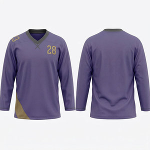 Maillot de hockey sur glace 2026 avec coutures robustes, tissu léger, idéal pour l'entraînement, les matchs et l'usage quotidien - Product Image 5