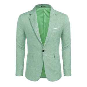 เสื้อแจ็กเก็ตเบลเซอร์สำหรับทุกเพศพร้อมดีไซน์โลโก้ตามสั่ง - Product Image 5