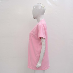 Camiseta ajustada bordada AKA para mujer, 100% de algodón, respetuosa con el medio ambiente, transpirable, con logotipo personalizado, ropa de calle de media manga para verano - Product Image 5
