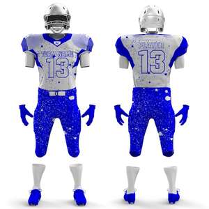 Nouveauté 2026, vêtements d'équipe professionnels, OEM, sublimation, maillot de football américain, uniforme de football américain personnalisé pour les jeunes - Product Image 4