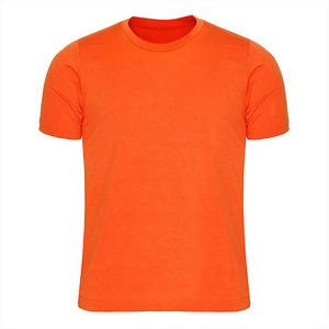 Vêtements pour hommes T-shirts surdimensionnés teints unis pour hommes et vêtements d'été à manches courtes T-shirts décontractés de couleur unie 100% coton - Product Image 2