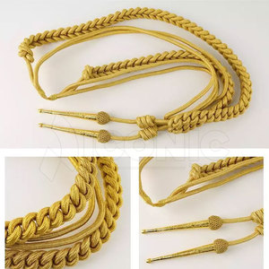 Cordones de hombro ligeros de la mejor calidad para material duradero uniforme Cordones de hombro de tamaño personalizado - Product Image 3