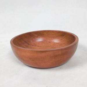 Solid Cherry Wood Heat Resistant Eco-friendly Safe-Food Premium Dinnerware Kitchen Use Wooden Salad <b>Bowl</b> for Party Wholesale - Product Image 1