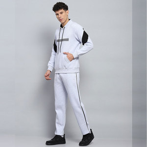 Ropa de hombre de alta calidad mejor diseño 2024 peso ligero al por mayor ropa de entrenamiento hombres chándal en colores sólidos - Product Image 2
