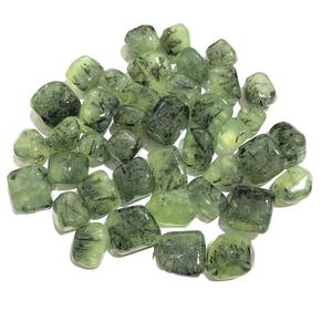Piedras Preciosas Sueltas de Prehnita Verde Natural, Joyería GRV, Tasación por Terceros, Fábrica de Joyería Decorativa - Product Image 1