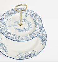 Supports à gâteaux et desserts vintage en acier inoxydable et laiton, très demandés, outils de haute qualité, motif floral, taille personnalisable