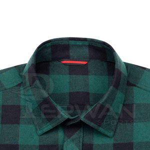 เสื้อเชิ๊ตผู้ชายผ้าสักหลาดหลายสีสำหรับผู้ชายเสื้อพิมพ์ลายโลโก้แบบปรับแต่งได้ - Product Image 4