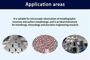 제조업체 가격 야금 쌍안경 현미경 금속 구조 역 쌍안경을 관찰하는 데 사용 - Product Image 2