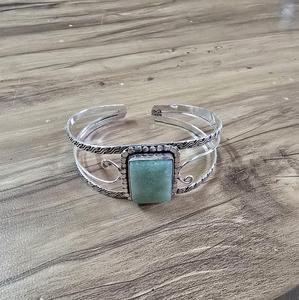 Elegant Classic Natural Zircon Adjustable Rings for Women Featuring Unique Handmade Platinum Plated Stone for Daily Special - Product Image 2