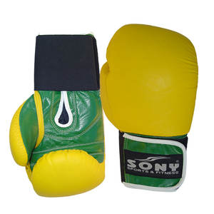 Gants de boxe et de MMA en cuir véritable respirant tailles professionnelles personnalisées imprimées de 8oz pour adultes vente en ligne de marque privée - Product Image 2