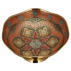 Tazón Decorativo Personalizado en Color, Tazón de Metal Hecho a Mano de Alta Calidad, Tazón para Frutas en Oferta para Fiestas - Product Image 2