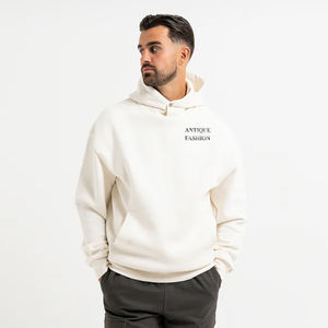 Sweat à capuche oversize pour homme, 400 g/m², 100 % coton, imprimé numérique, style streetwear, fabricant - Product Image 2