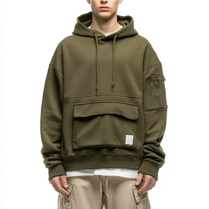 Sudadera con capucha personalizada para diseño de estampado Puff Ajuste clásico 100% Algodón Poliéster para ropa de gimnasio informal Cantidad a granel disponible - Product Image 1