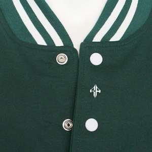 2025 Logo personnalisé veste d'hiver 100% polyester respirant col côtelé veste universitaire par ATLANTIC - Product Image 4