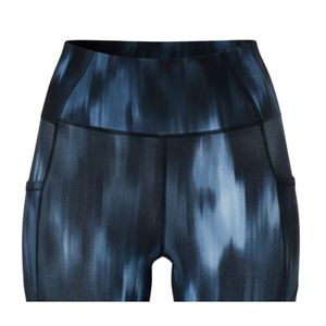 Leggings de yoga sans couture pour femmes, taille haute, longueur cheville, respirants, antistatiques, contrôle du ventre, imperméables, en élasthanne/nylon - Product Image 2