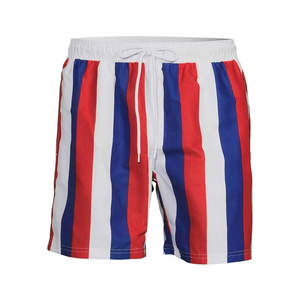 2026 Servicio OEM Pantalones cortos de baño de playa personalizados de alta calidad Precio barato Pantalones cortos de logotipo personalizados de alta calidad para hombres - Product Image 4